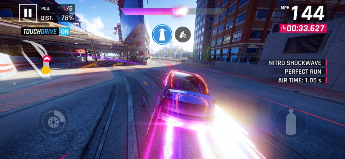 Gameplay Asphalt 9 di Galaxy M20