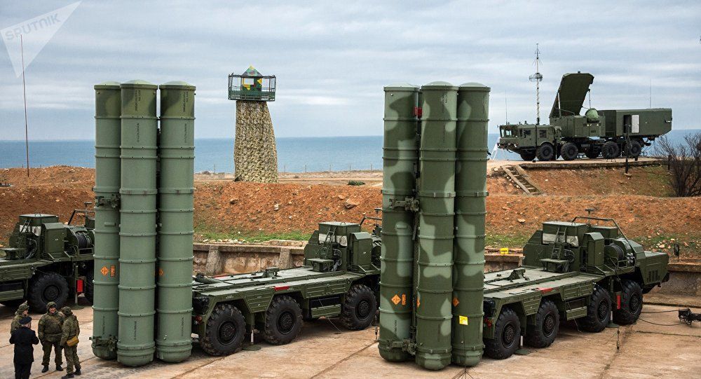 Komponen sistem rudal S-400 Rusia yang hendka dikirim ke China rusak diterjang badai saat melewati Selat Inggris sekira awal 2018 lalu.