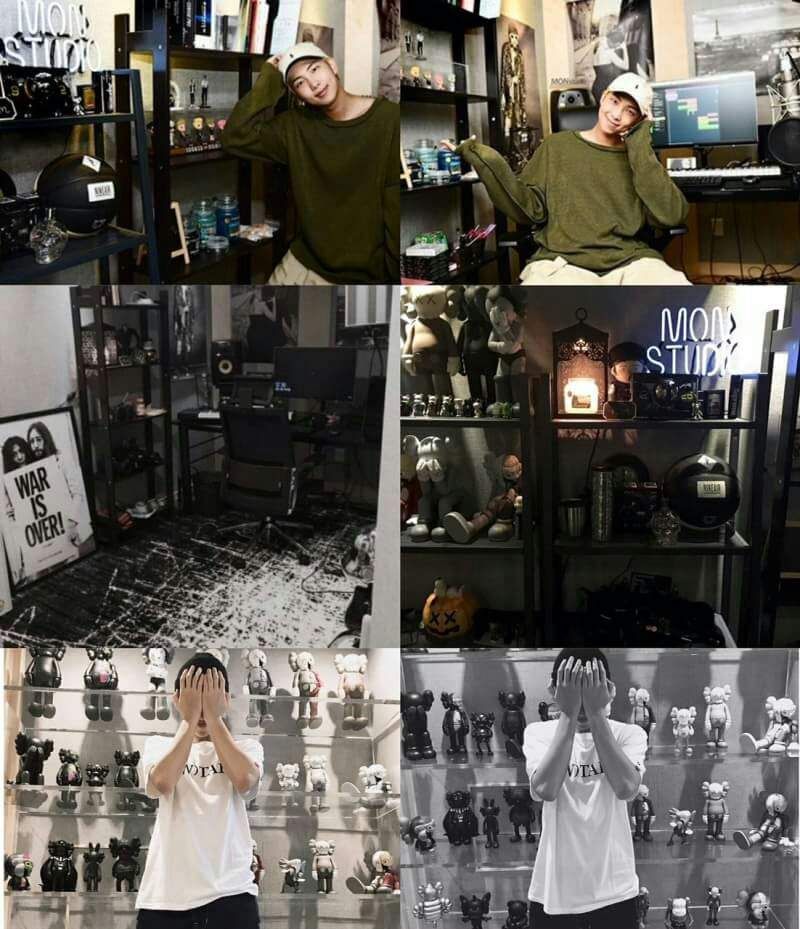 Tampilan studio lama RM