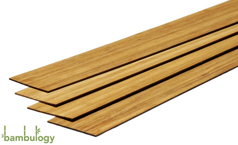 Panel bambu yang bisa dijadikan material pengganti kayu.