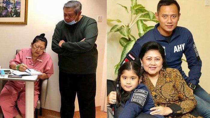 Ani Yudhoyono dan keluarga