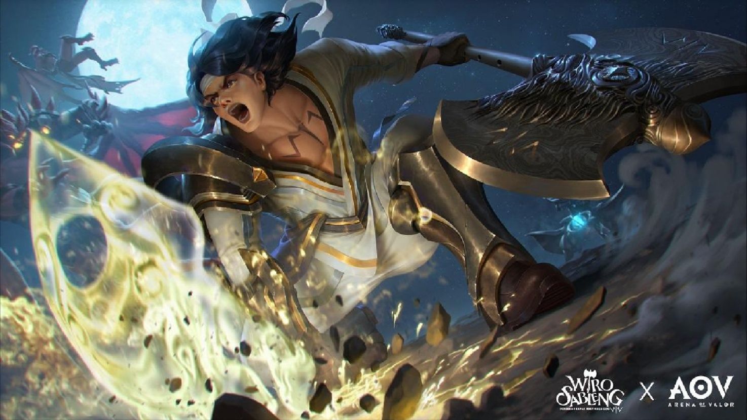 Karakter hero Wiro Sableng di AOV