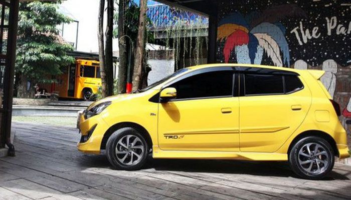 Toyota Agya versi TRD, paling murah Rp 143,450 juta