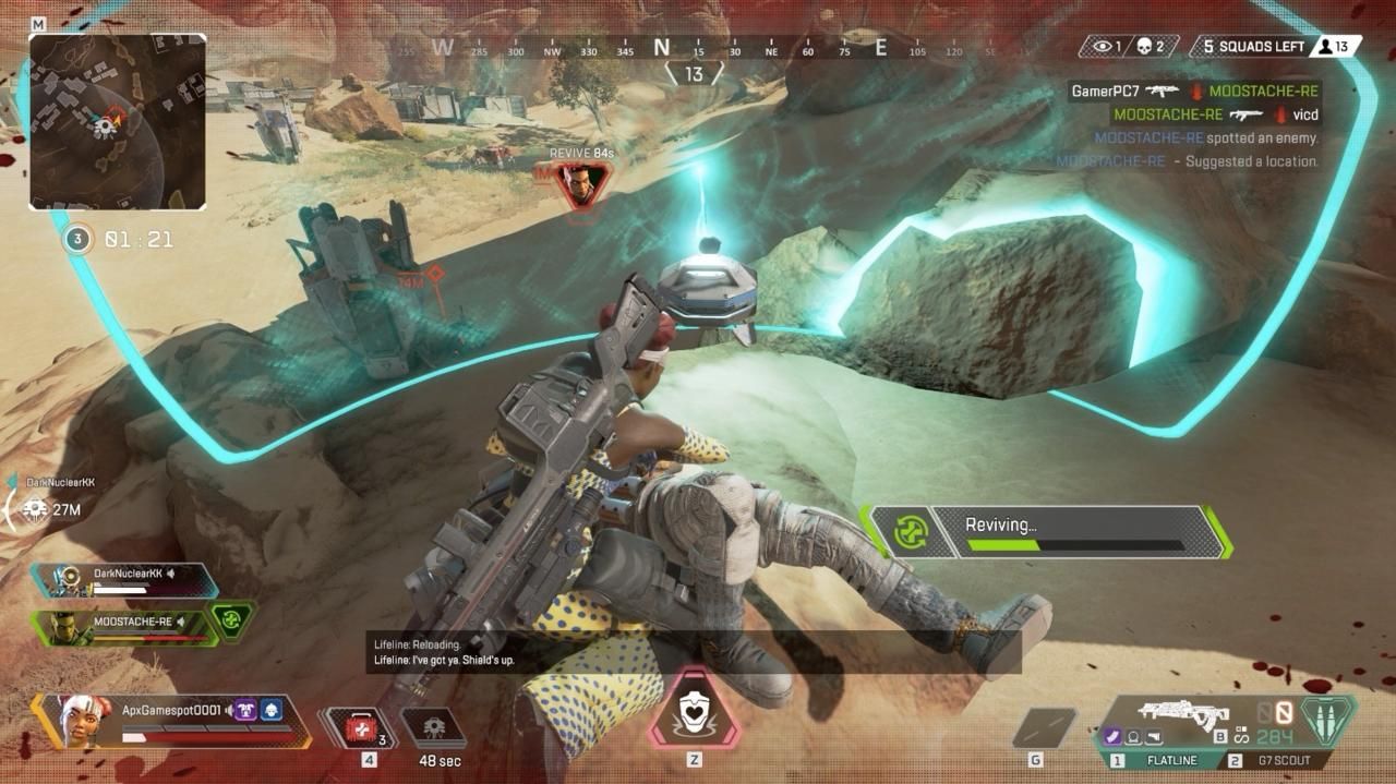 Passive: Combat Medic dari Lifeline Apex Legends