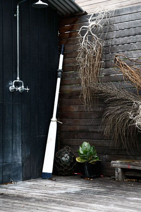 inspirasi shower outdoor