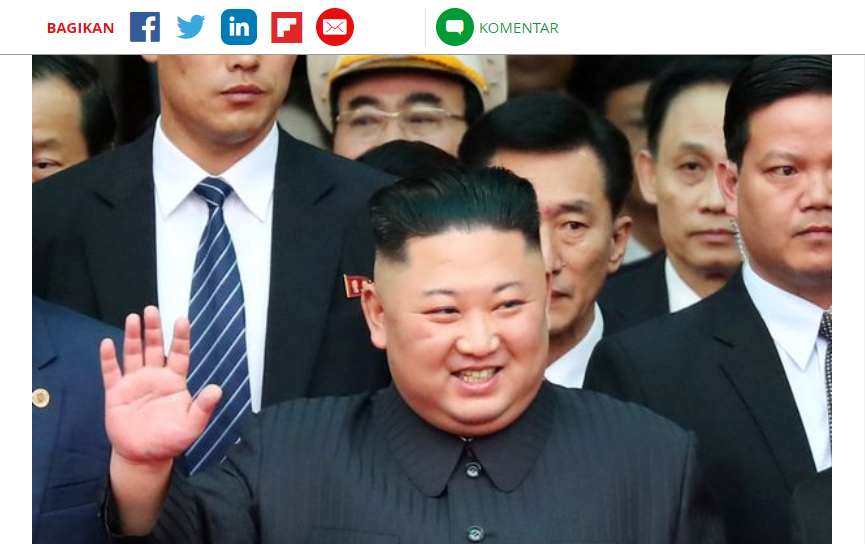 Kim akan bertemu dengan pemimpin Vietnam.