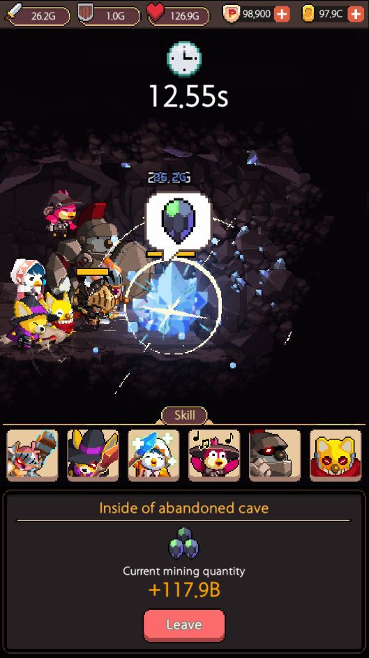 Mode dungeon pada game Miracle Pororo