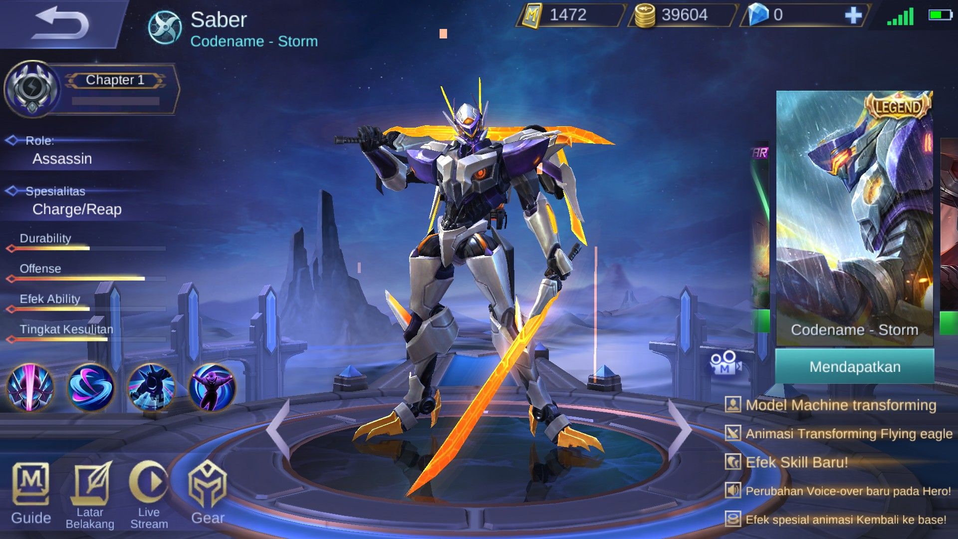 Wallpaper Mobile Legend Yang Bisa Bergerak