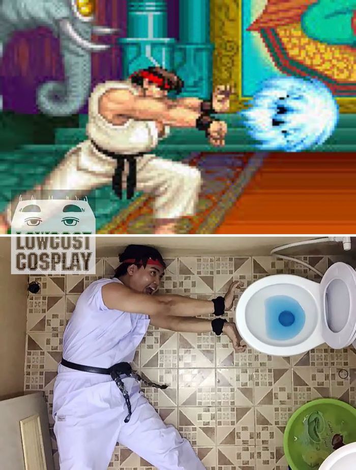 Low Cost Cosplay Ryu