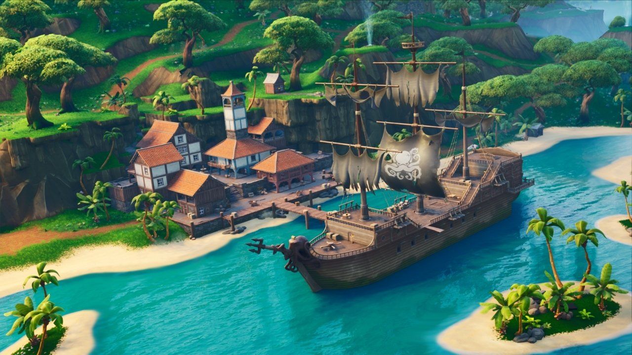 Lazy Lagoon di Fortnite season 8