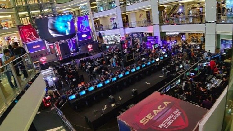 Acara game streaming di South East Asia Cyber Arena 2018