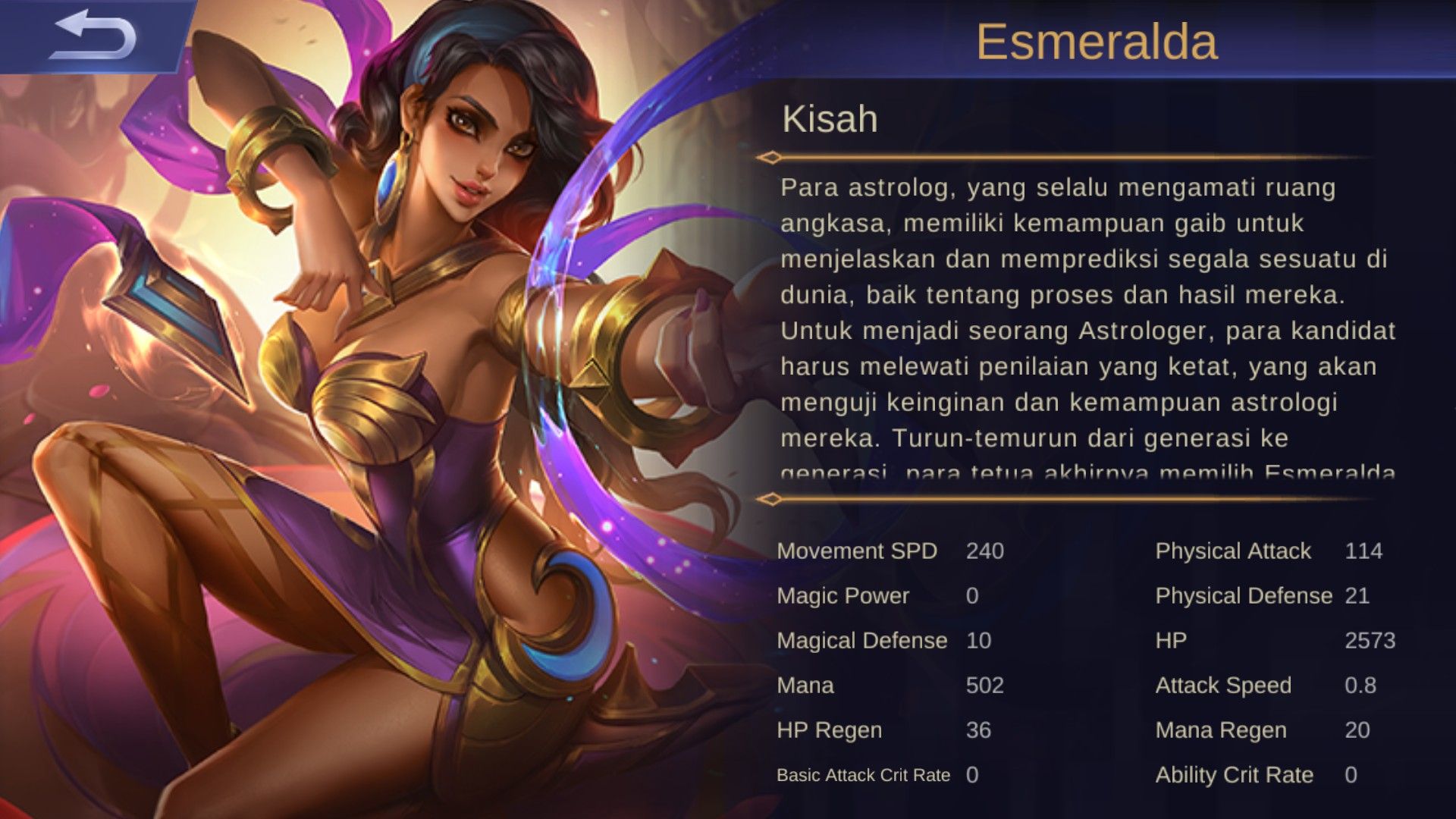 Esmeralda Mobile Legends