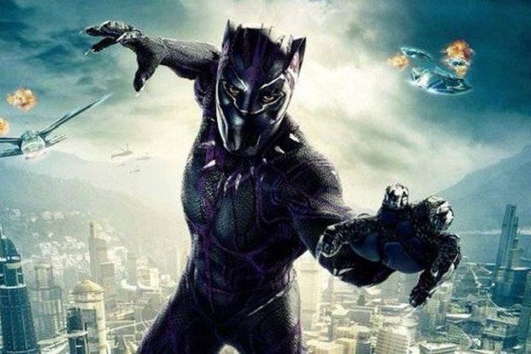 Salah satu karakter superhero Marvel, Black Panther 