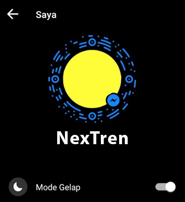 facebook messenger dark mode