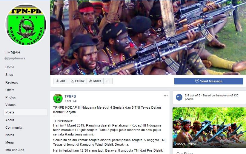 Kembali terjadi bentrok antara TNI dan KKB pimpinan Egianus Kogoya di Papua.