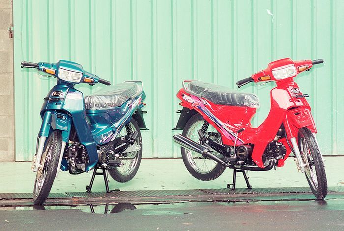 Modifikasi Kawasaki Kaze Putih