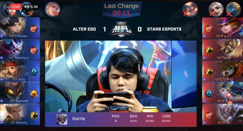 Alter Ego VS Star8 eSports MPL ID Season 3 Week 4 Day 1