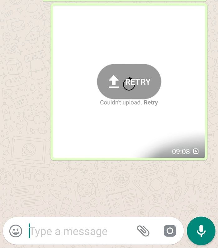 Upload foto maupun video di WhatsApp juga mengalami masalah