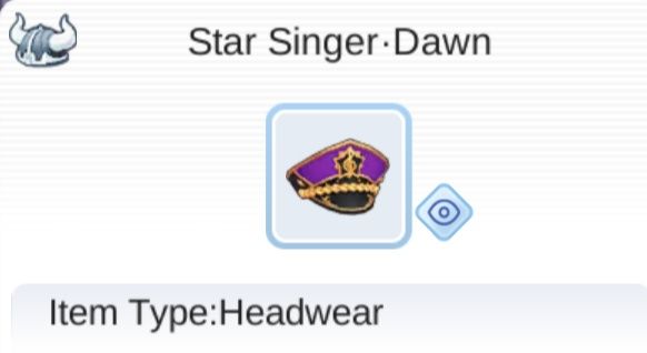 Headwear Star Singer Ragnarok M