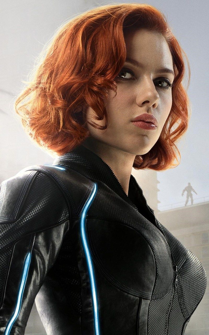 Black Widow di poster Avengers: Age of Ultron 