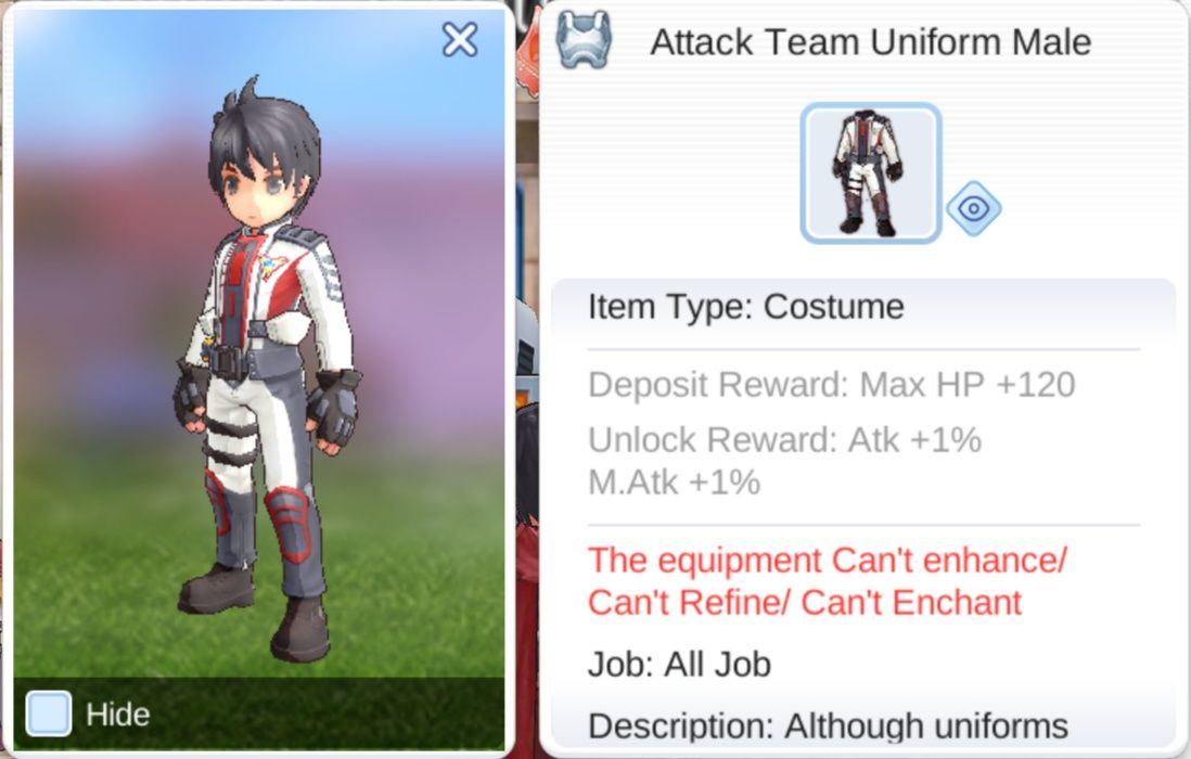 Attack Team Uniform