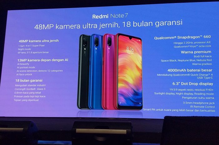 Redmi Note 7 resmi hadir di Indonesia 