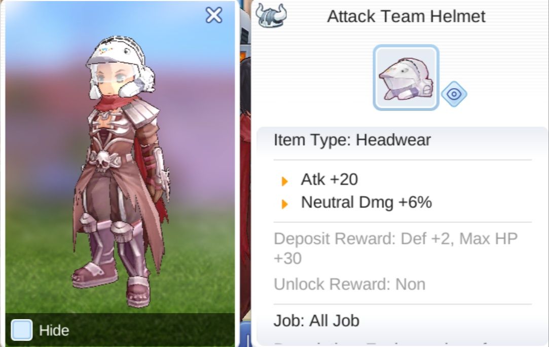 Attack Team Helmet