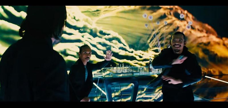 Cecep Arif Rahman dan Yayan Ruhiyan dalam trailer John Wick: Chapter 3