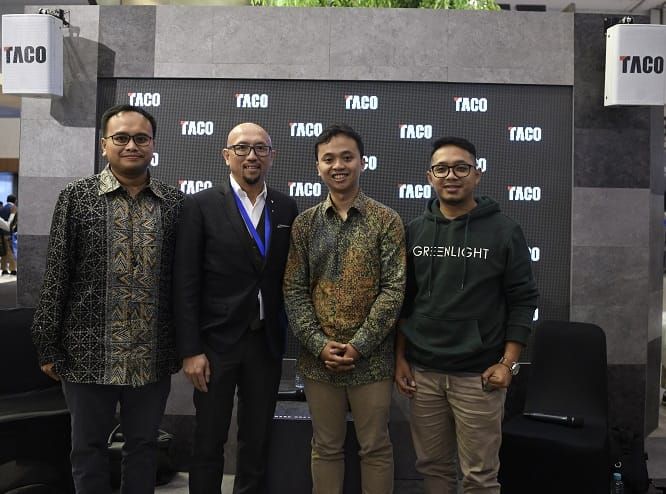 Empat pembicara di talkshow TACO