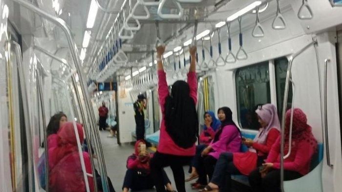 Ulah aknum penumpang MRT