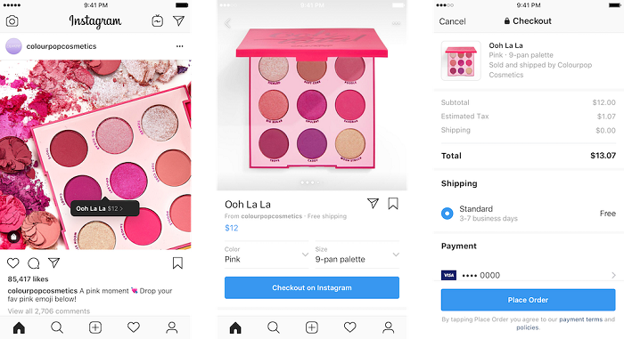 Fitur Checkout di Instagram