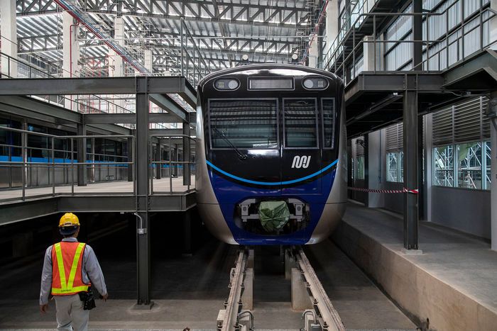 Hadirnya MRT berpengaruh positif bagi pembangunan hunian di sekitar stasiun. 