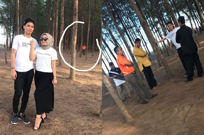 Pegangan Tangan Di Pinggir Pantai Suami Istri Ini Diawasi Hingga Diciduk Petugas Karena Alasan Ini Semua Halaman Pop Grid Id