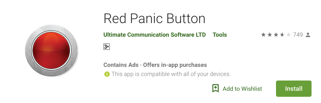 Aplikasi Red Panic Button