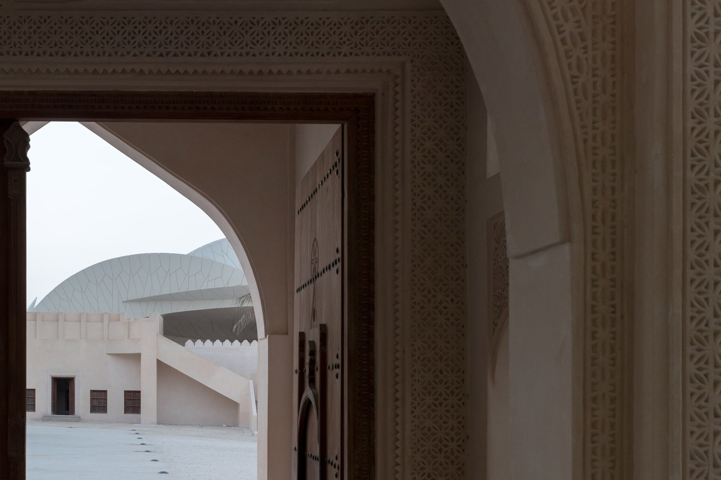 Terinspirasi Desert Rose, Museum Nasional Qatar Ini Miliki Bentuk Dramatis.