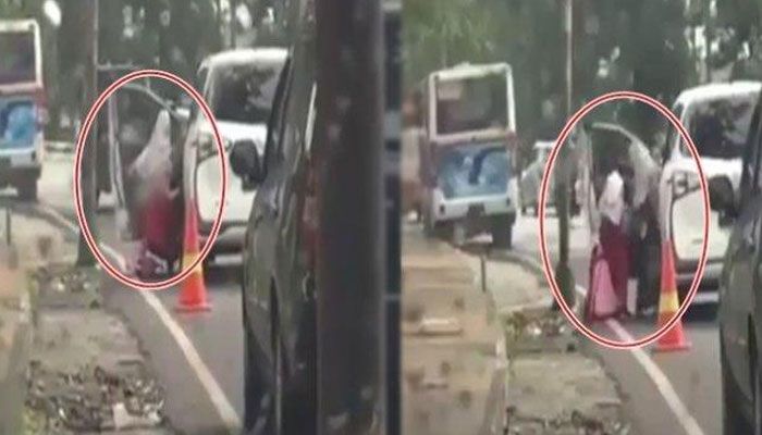 Video cek-cok ibu anak yang terjadi di Malang, viral