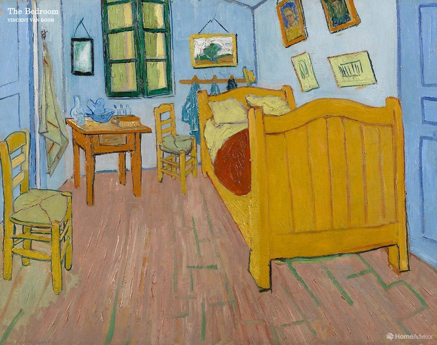 'The Bedroom' karya Vincent van Gogh