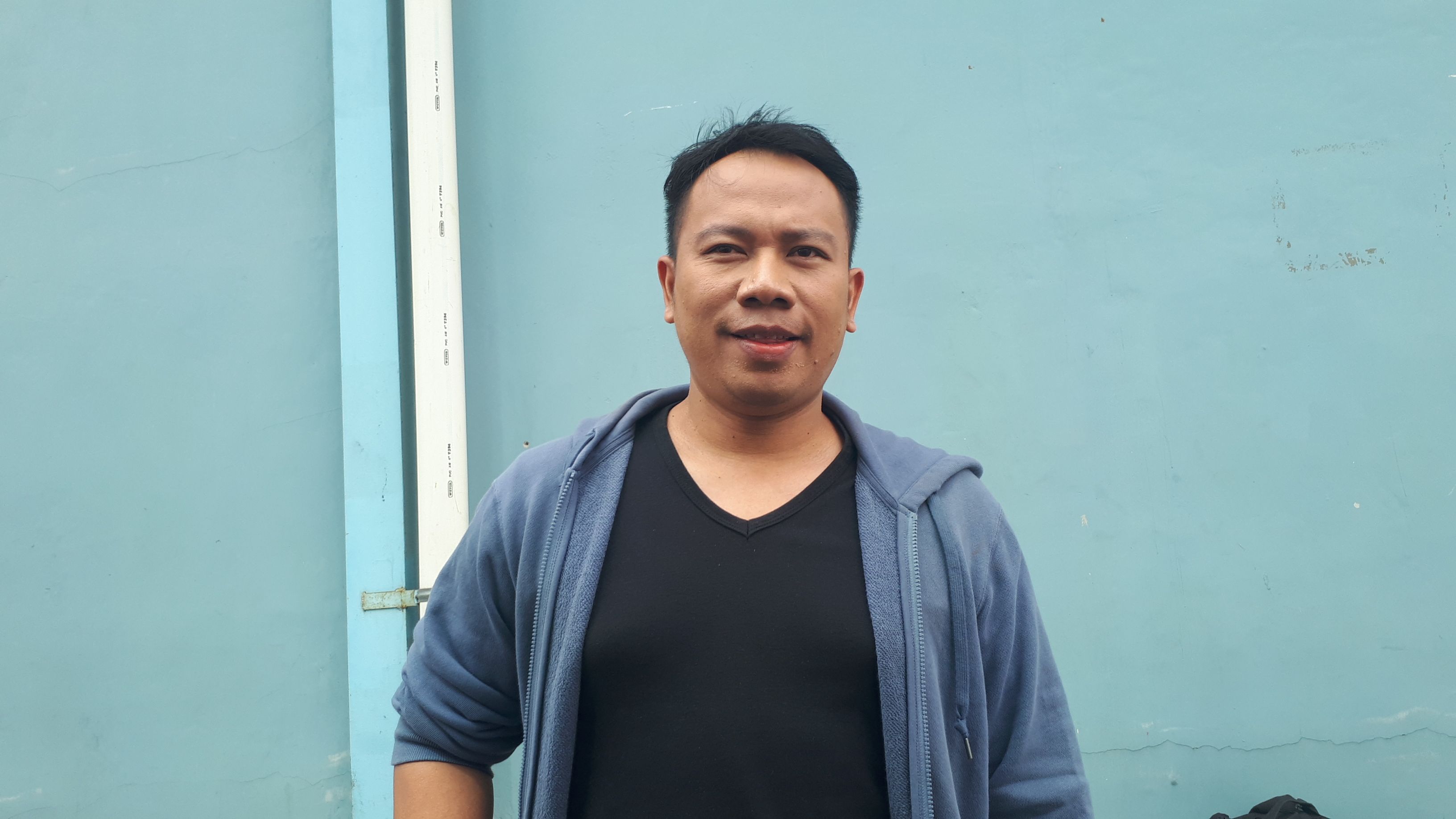 Vicky Prasetyo saat ditemui Grid.ID di kawasan Tendean, Mampang, Jakarta Selatan pada Jumat (5/4/2019)