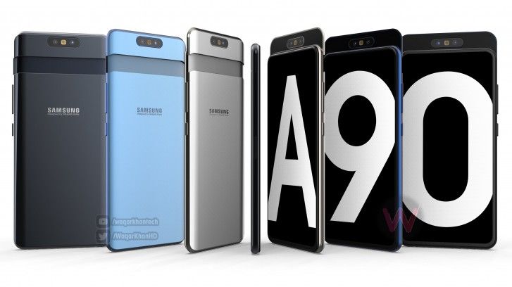 Bocoran Desain Samsung Galaxy A90