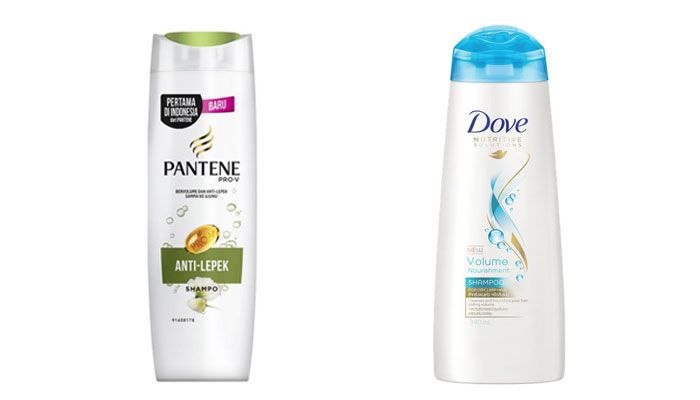 Pantene & Dove punya produk sampo anti lepek