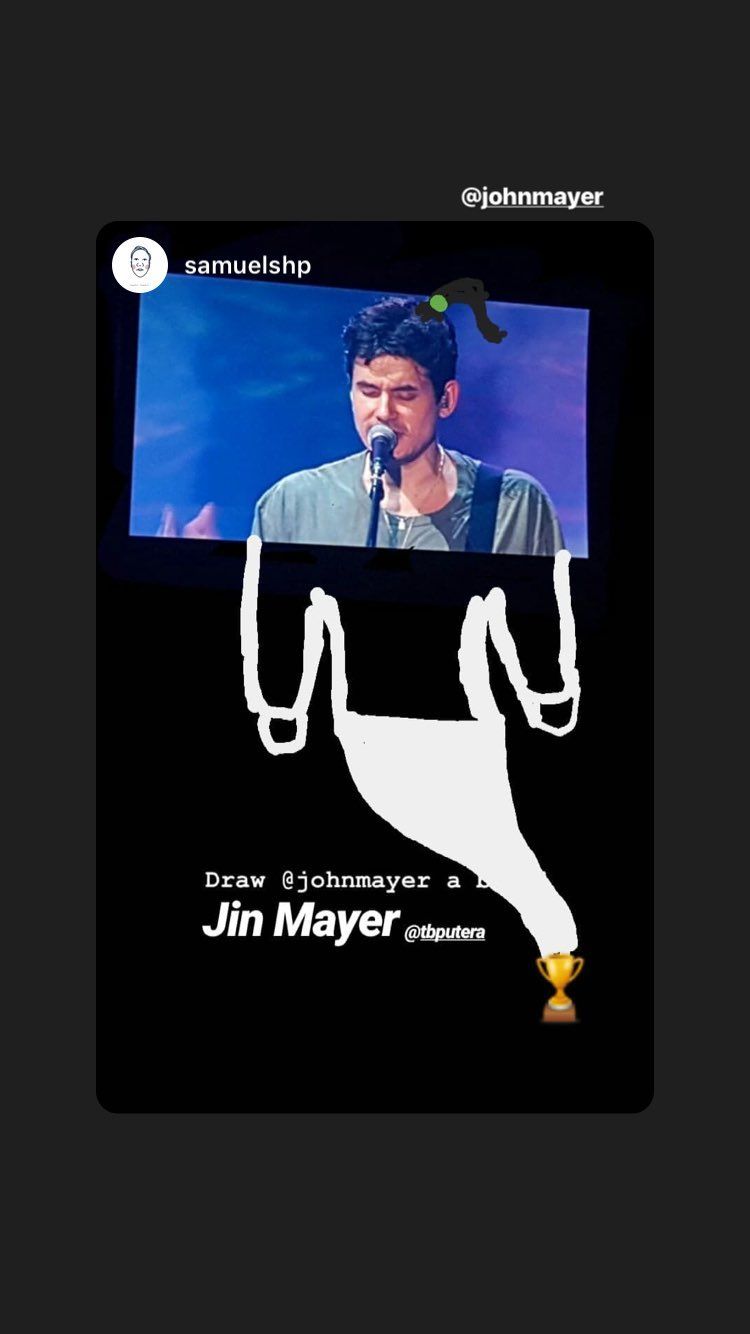 Foto Editan Konser John Mayer di Jakarta