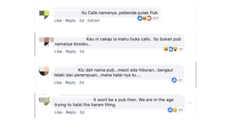 Komentar Netizen Malaysia atas keinginan Shah Radhi membuka pub versi halal