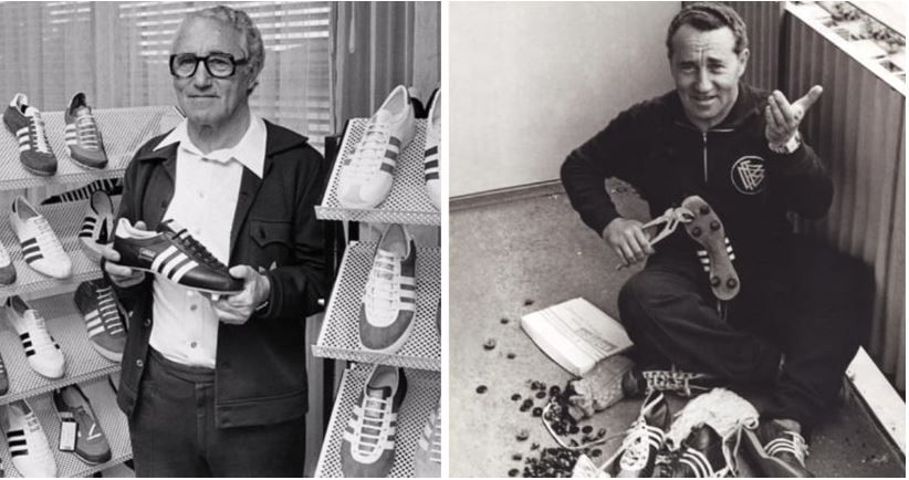 Dua saudara awalnya mendirikan Dassler Brothers Sports Shoes Company.