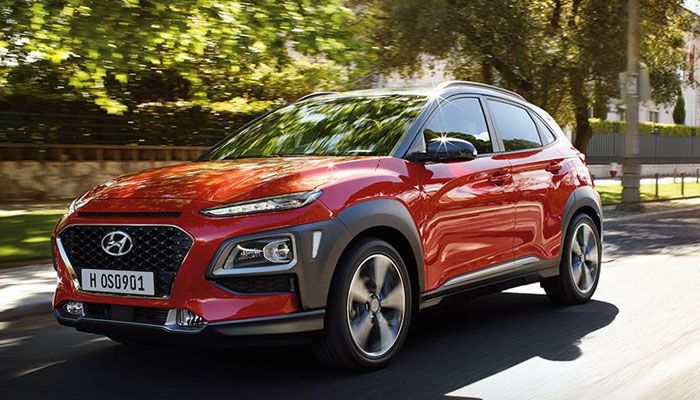 Hyundai Kona diluaran sudah ada sejak 2017 silam