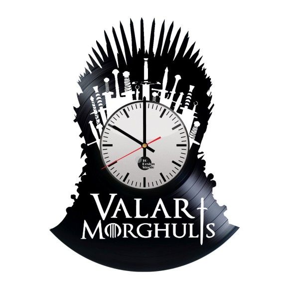 Jam dinding Valar Morghulis ala Game of Thrones