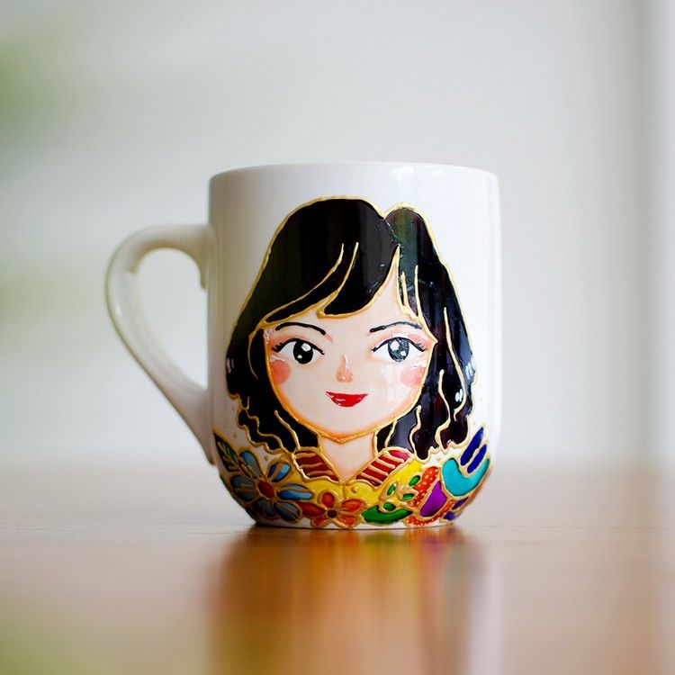 Mug cantik buatan Mayyumi Glass