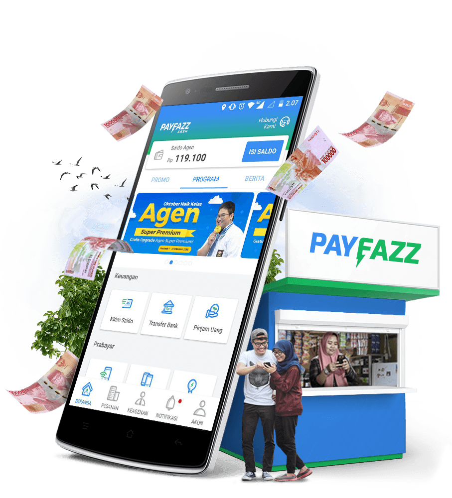 Payfazz membantu mengembangkan usaha kecil dan menengah melalui aplikasinya