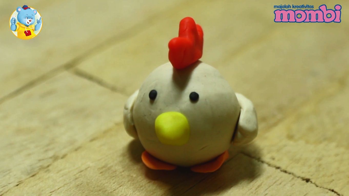 Yuk Kita Berkreasi Membuat Plastisin Ayam Yang Lucu Dan Imut Bobo