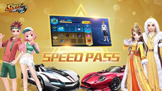 Speed Pass dalam game Speed Drifters