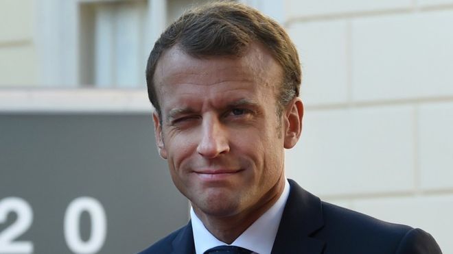 Emanuel Macron, Presiden Prancis.